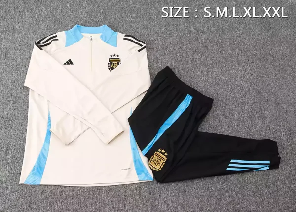 Argentina 2024-25 Long Sleeve Shirts Training Suits - Image 3