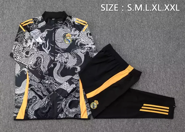 Real Madrid 2024-25 Tracksuit Training Jacket - Image 3